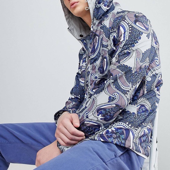 Pretty Green X Katie Eary Unisex Papilio Printed Jacket - Picture 6 of 15